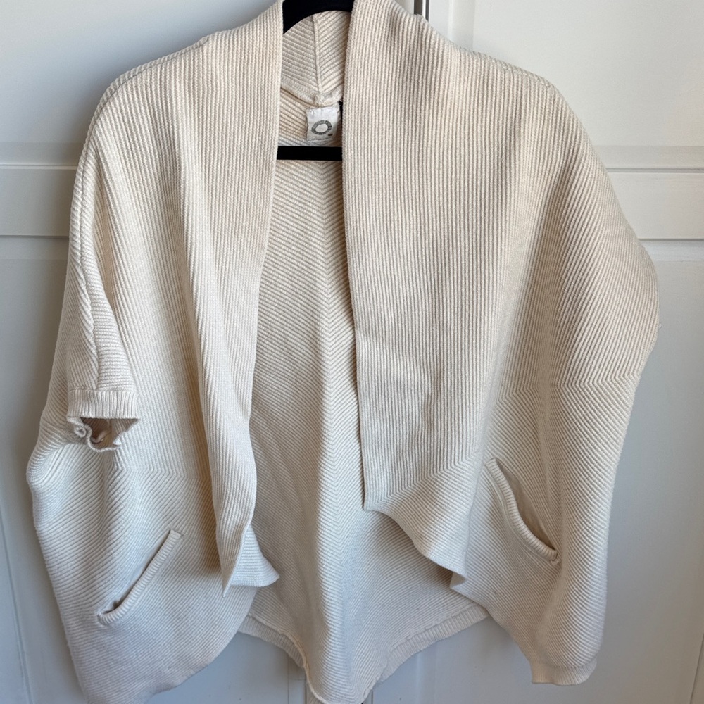 Chic Cream Women's Poncho